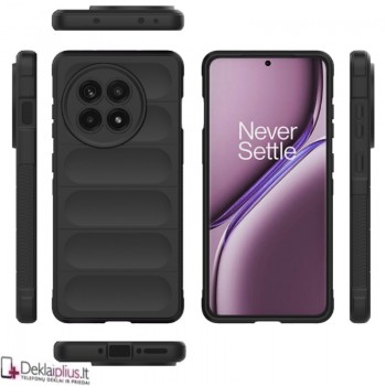Magic Shield guminis dėklas - juodas (Oneplus 13R)